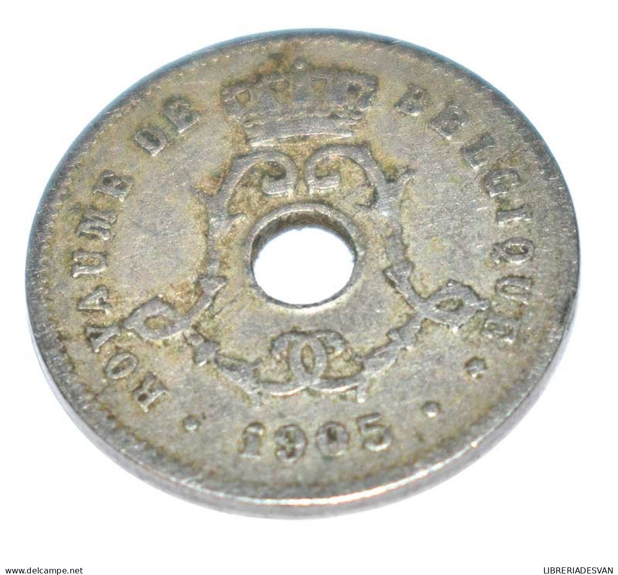 Moneda Bélgica 5 Cents 1905 - Unclassified