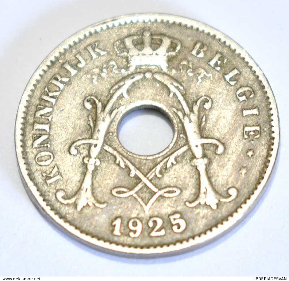 Moneda Bélgica 10 Cent 1925 - Zonder Classificatie