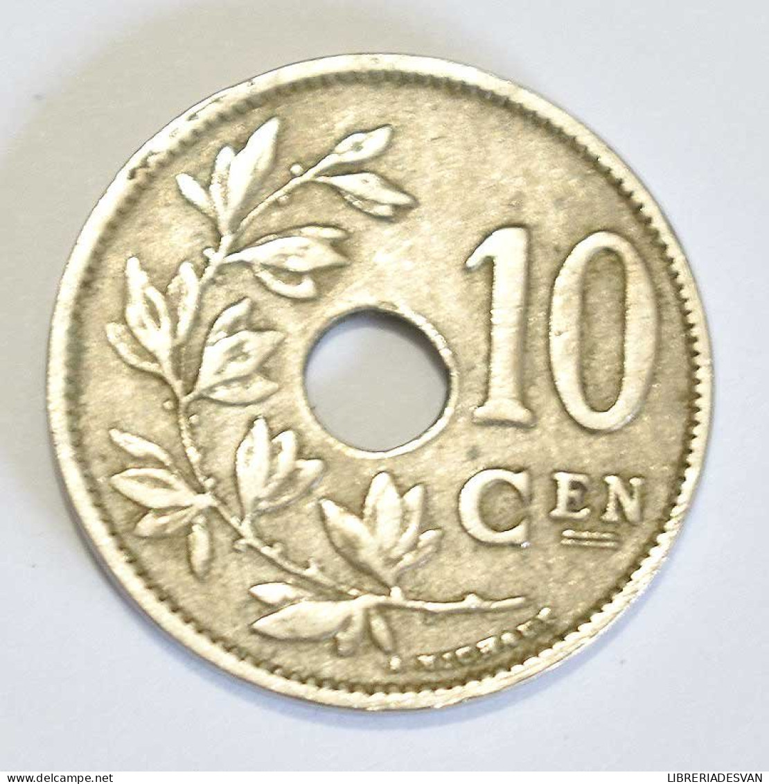 Moneda Bélgica 10 Cent 1925 - Zonder Classificatie