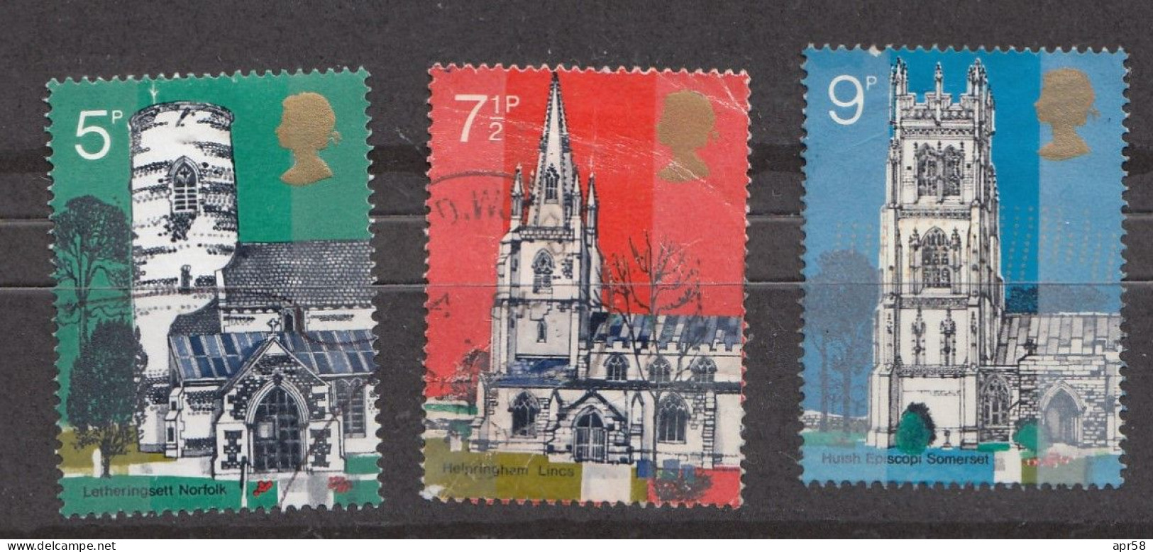 1972 Sg 906-907-908 - Used Stamps