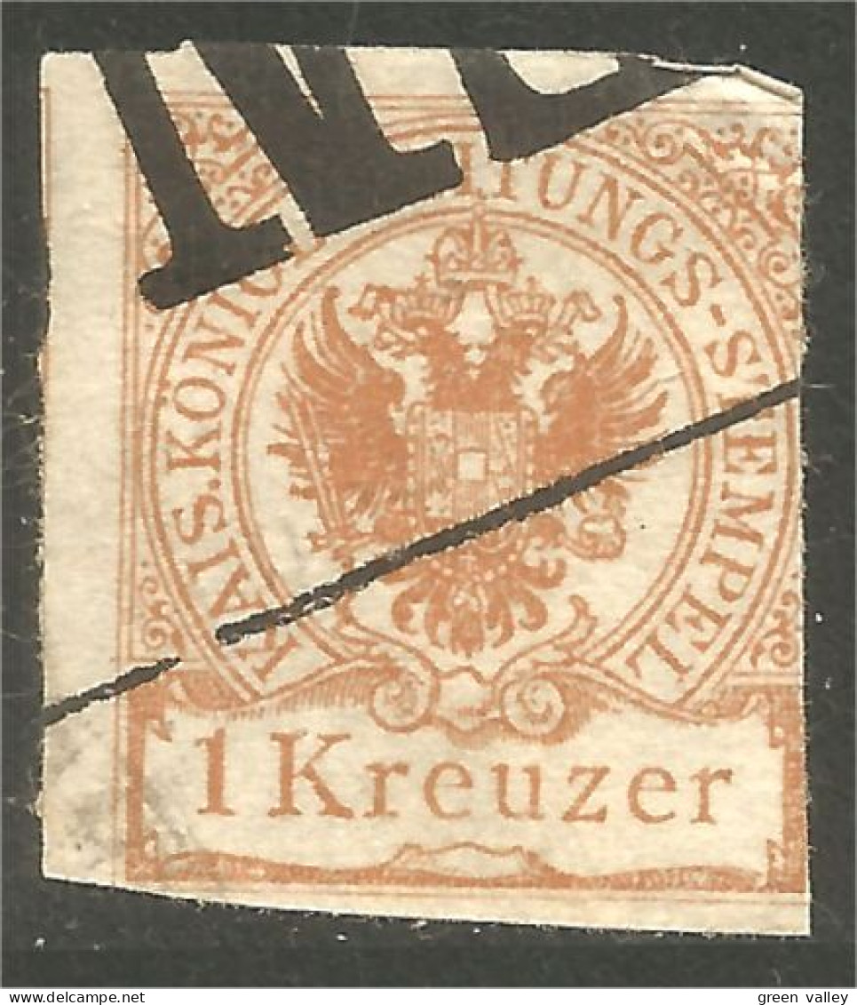 XW01-3089 Autriche 1890 Newspaper Journaux 1 Kreuzer Brun - Newspapers
