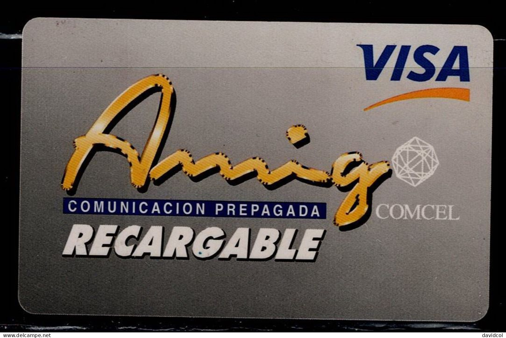 TT111-COLOMBIA PREPAID CARD - 2000 - USED - AMIGO - RECHARGEABLE - RARE - Colombie