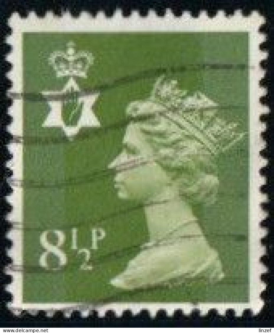 GB 1976 Yv. N°778 - 8p1/2 Vert-olive - Oblitéré - Irlande Du Nord