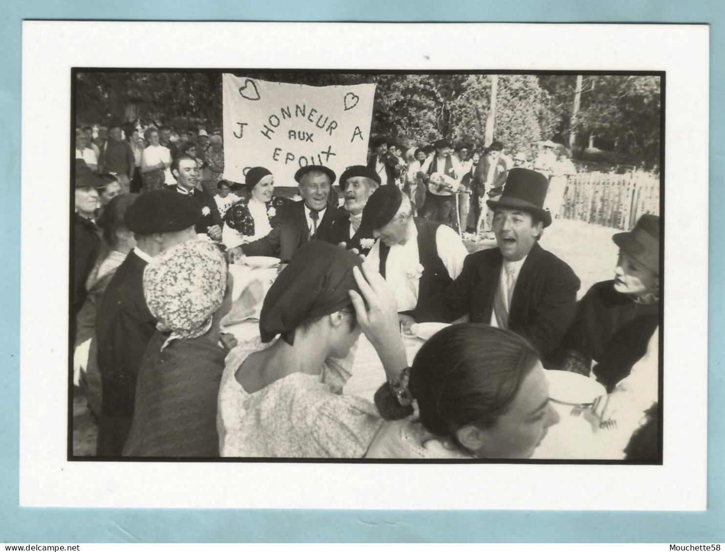 Mariage Noce GASCONNE Honneur Aux Epoux - Noces