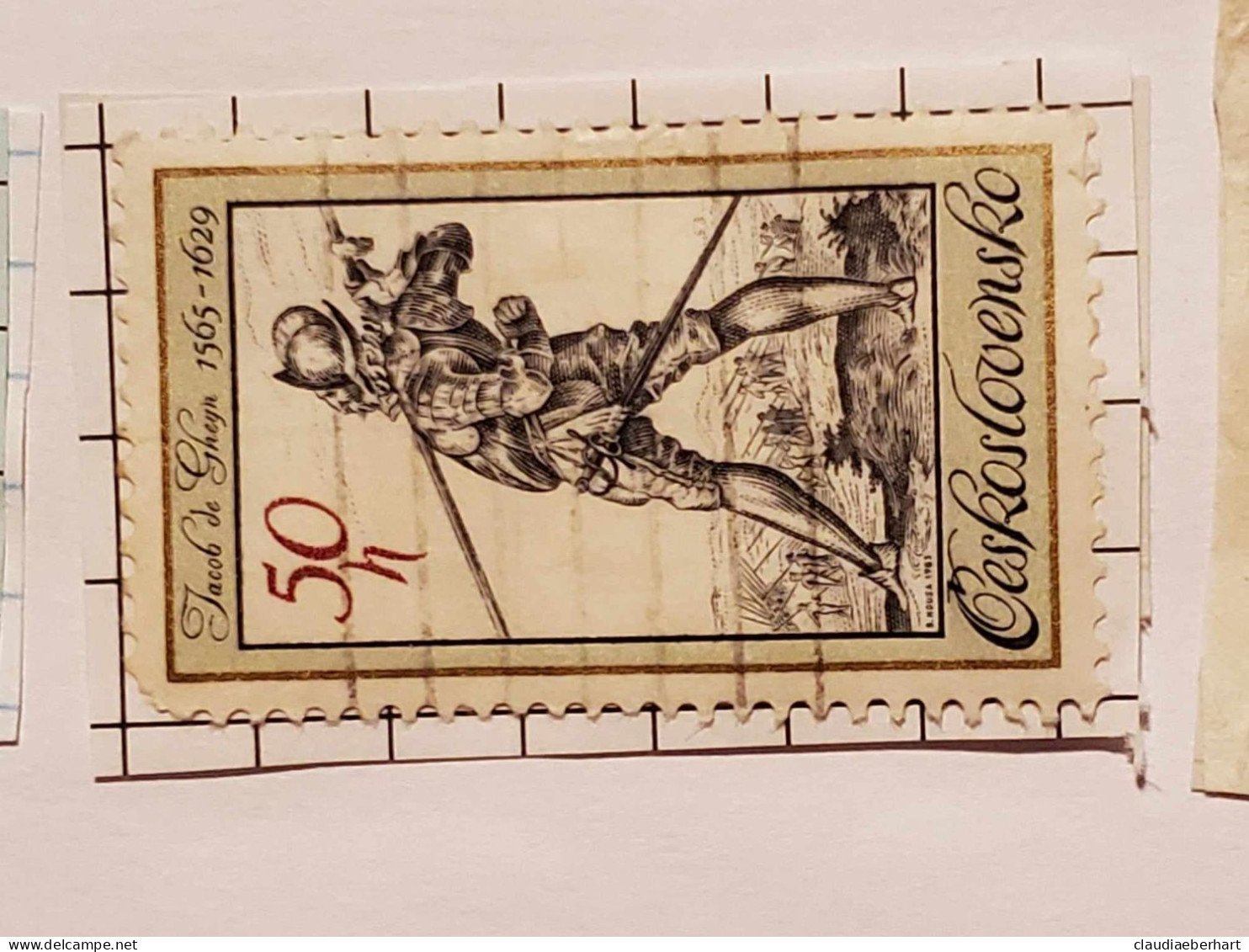 Jcob De Gheyn - Used Stamps
