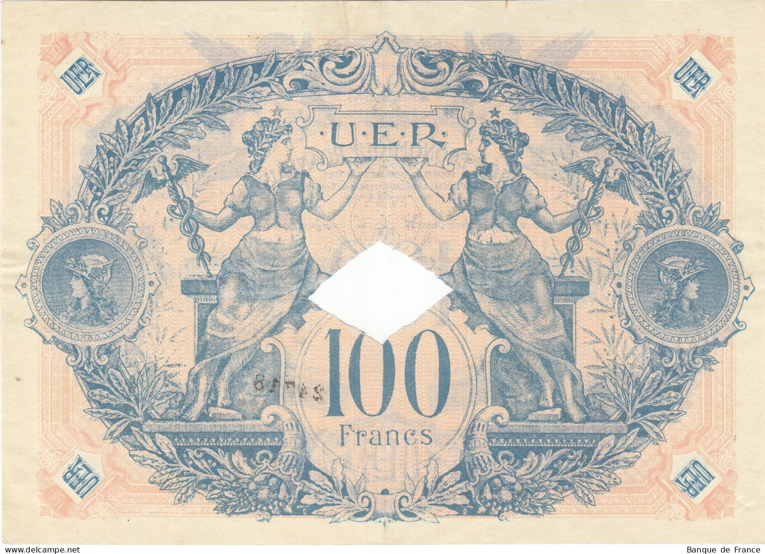 100 F "Annulé" Union économique Roannaise 1929 Type C P/NEUF - Bons & Nécessité