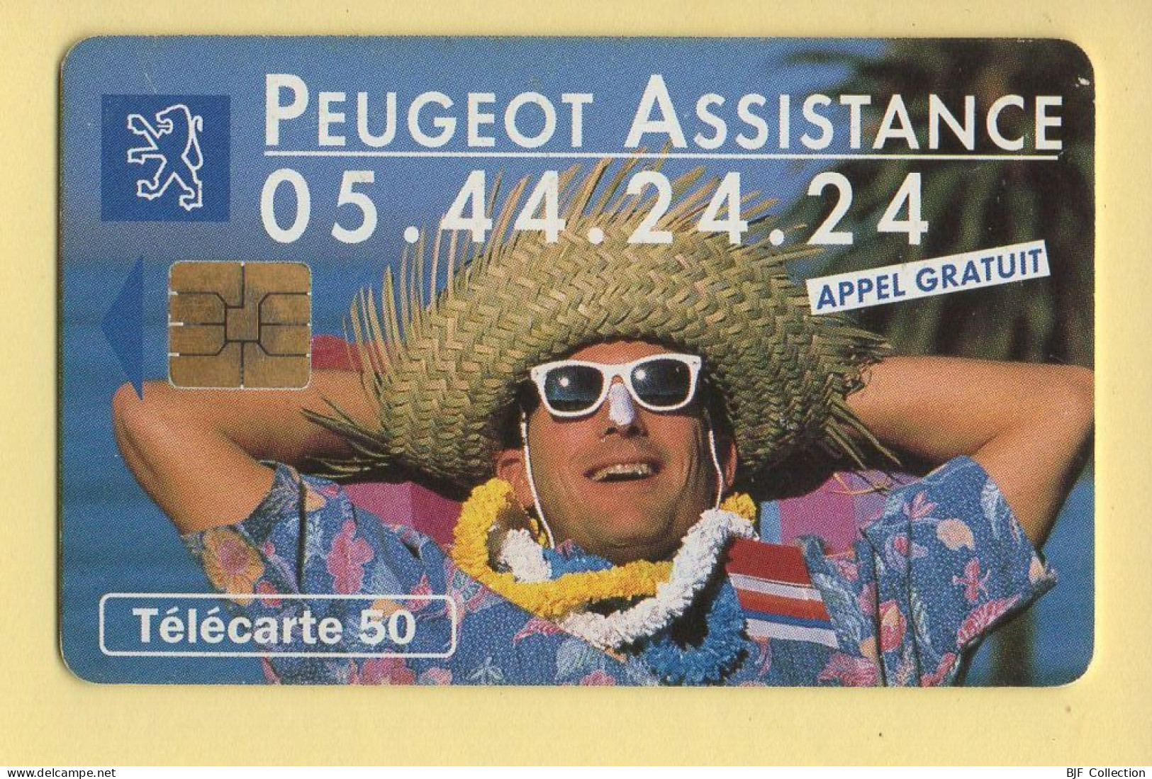 Télécarte 1993 : PEUGEOT ASSISTANCE / 50 Unités / Numéro A 37018115 / 07-93 (voir Puce Et Numéro Au Dos) - 1993