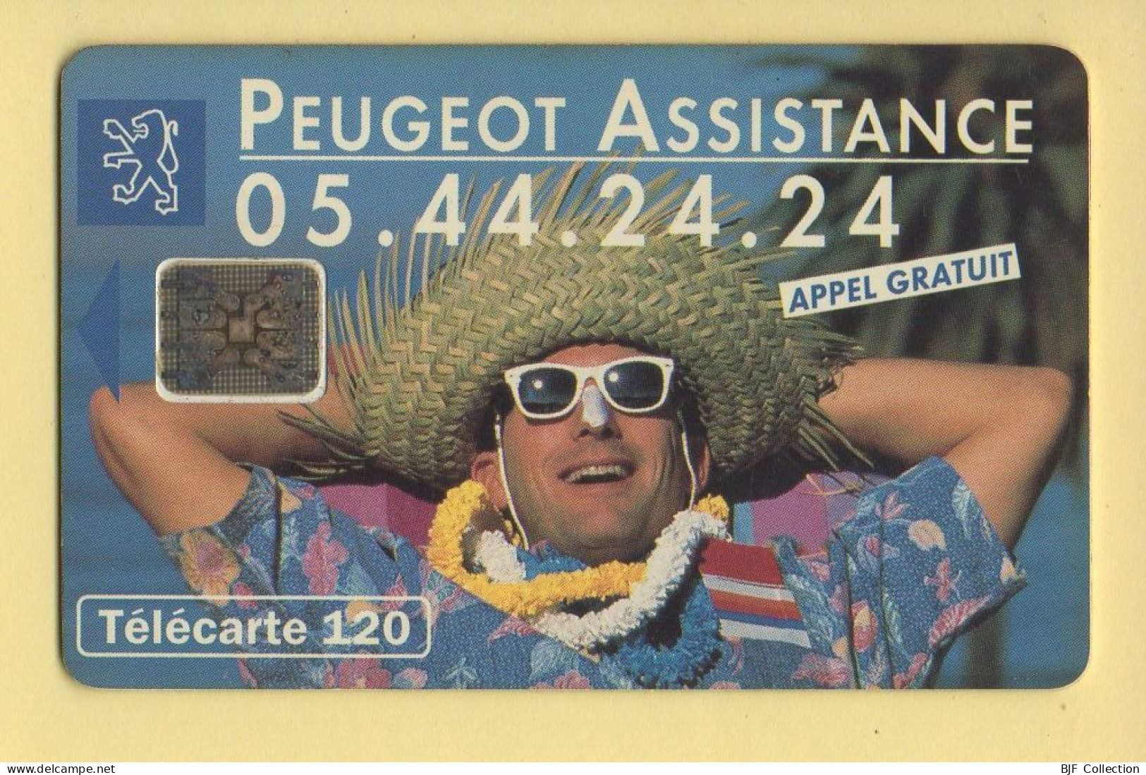 Télécarte 1993 : PEUGEOT ASSISTANCE / 120 Unités / Numéro 46493 / 07-93 (voir Puce Et Numéro Au Dos) - 1993