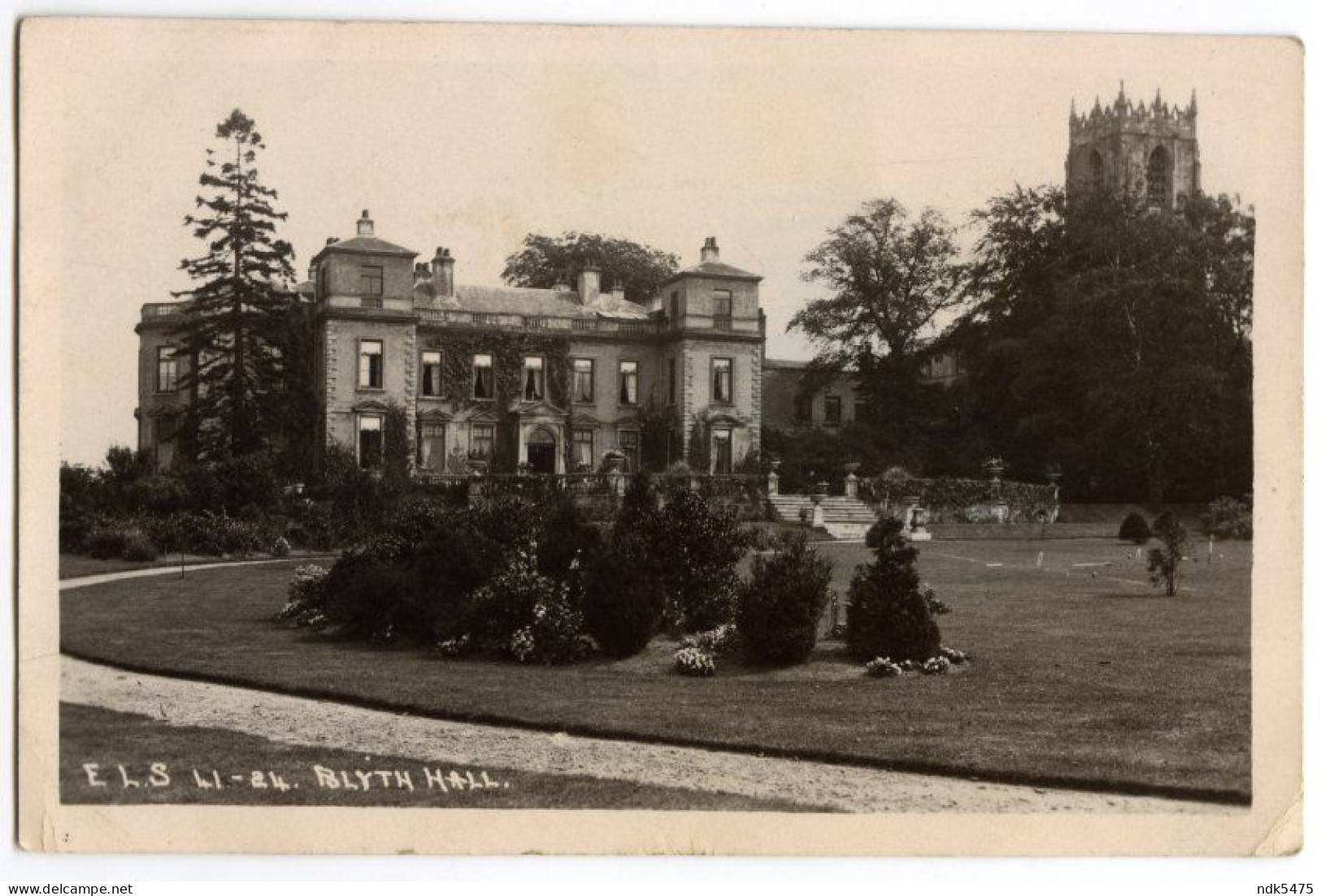 BLYTH HALL / POSTMARK / REDDITCH, HEWELL GRANGE (BOOTH) - Autres & Non Classés