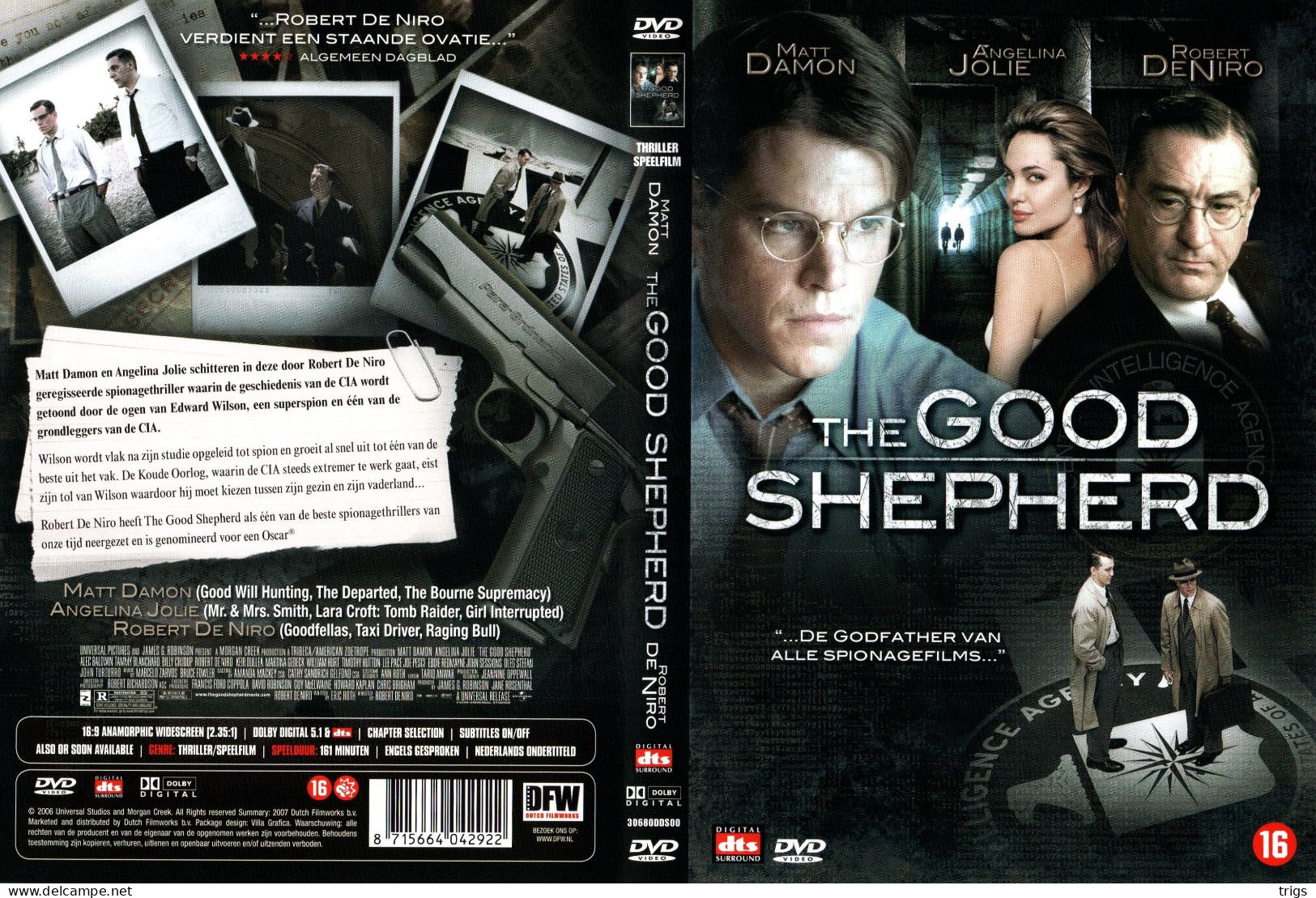 DVD - The Good Shepherd - Polizieschi