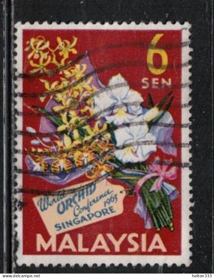 MALAYSIA Scott # 4 Used - Malaysia (1964-...)