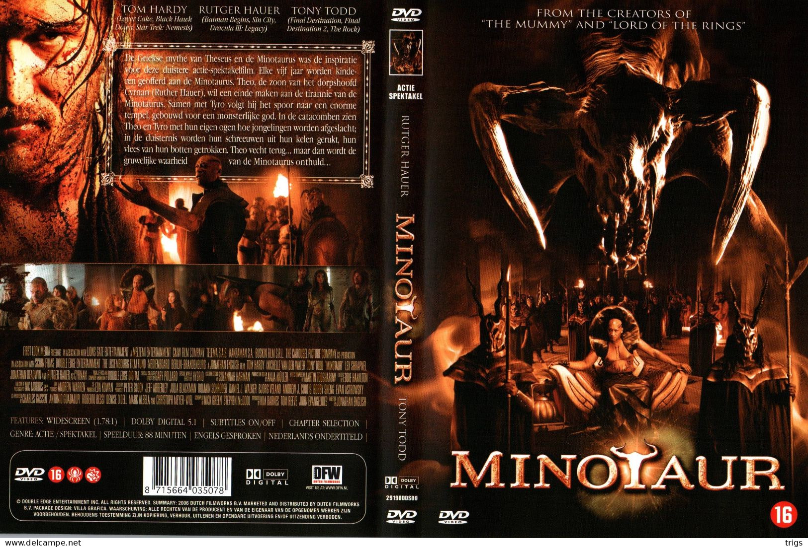 DVD - Minotaur - Action, Aventure