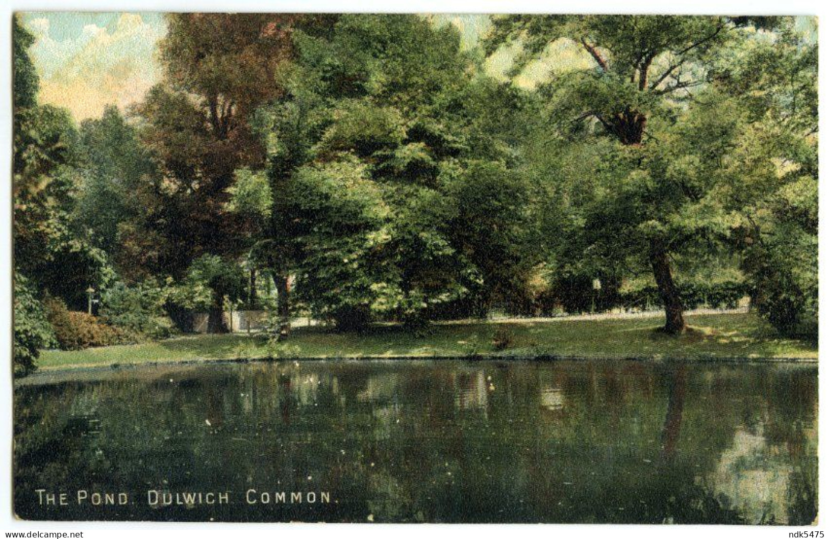 LONDON : DULWICH COMMON, THE POND (CHARLES MARTIN) - London Suburbs