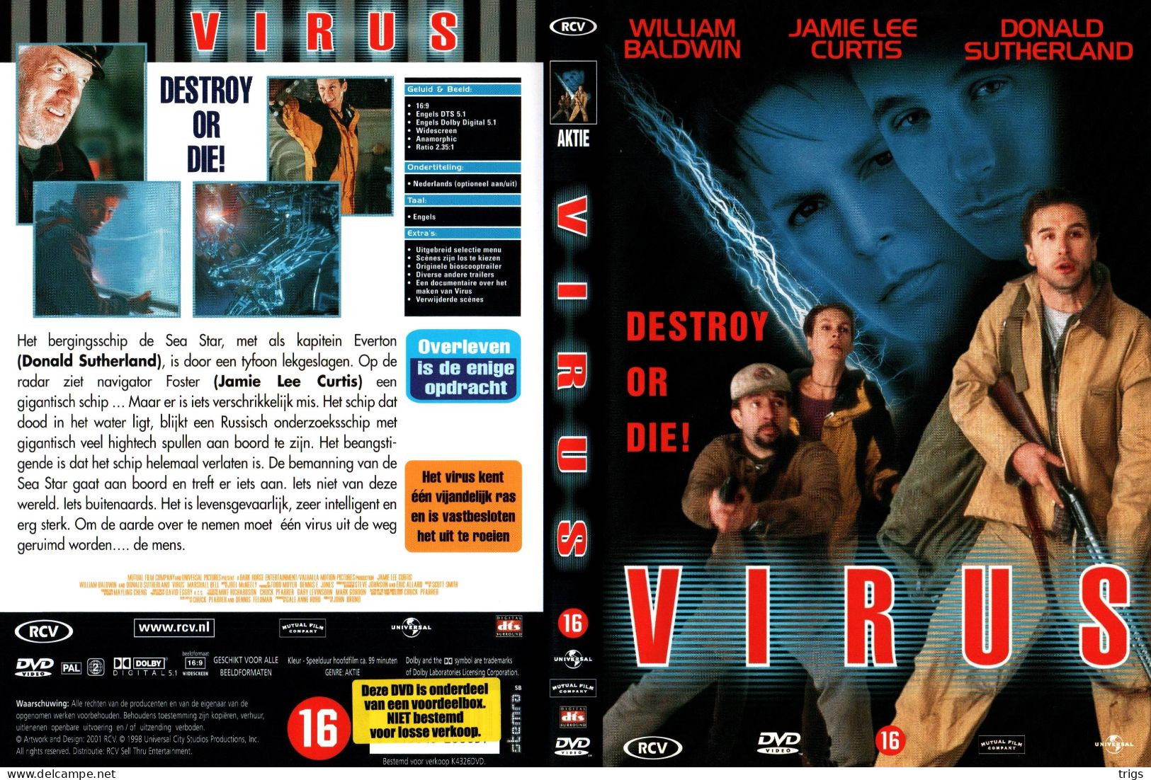 DVD - Virus - Azione, Avventura