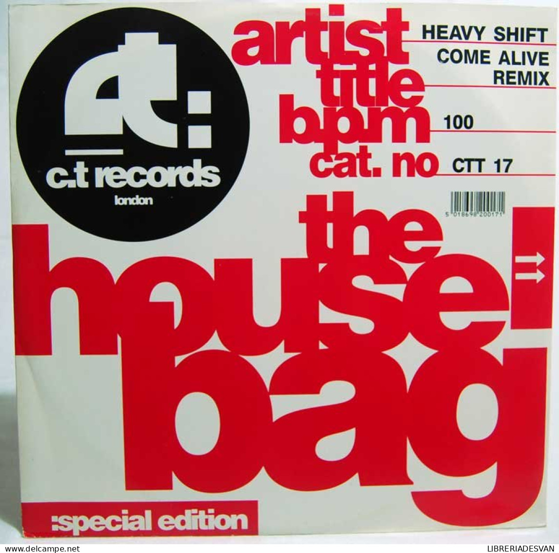 Heavy Shift - Come Alive Remix. Maxi - 45 Rpm - Maxi-Singles