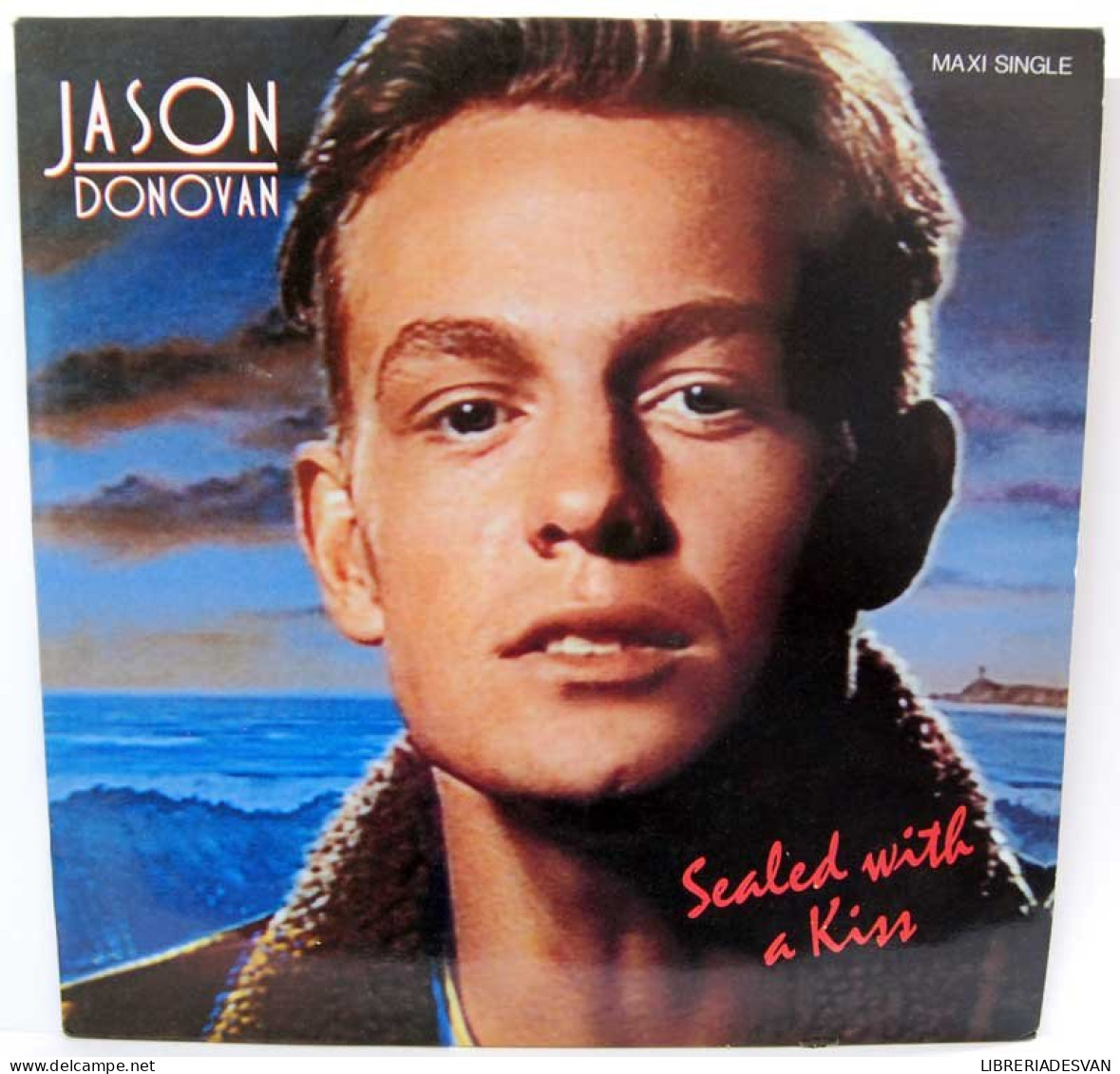 Jason Donovan - Sealed With A Kiss. Maxi - 45 Rpm - Maxi-Single