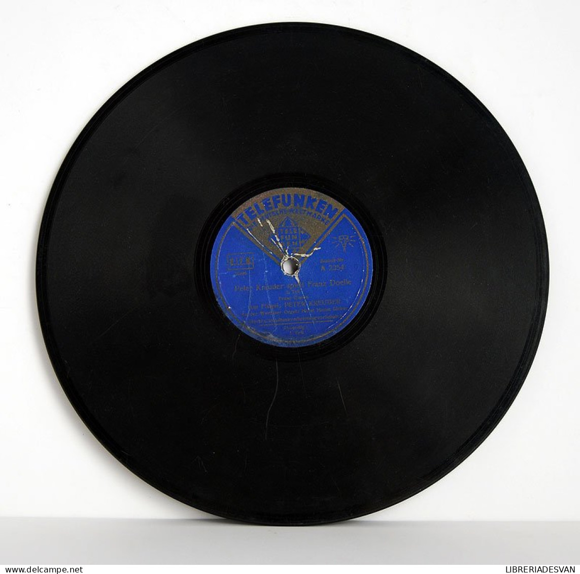 Peter Kreuder Spielt Franz Doelle. Disco De Pizarra - 78 Rpm - Gramophone Records