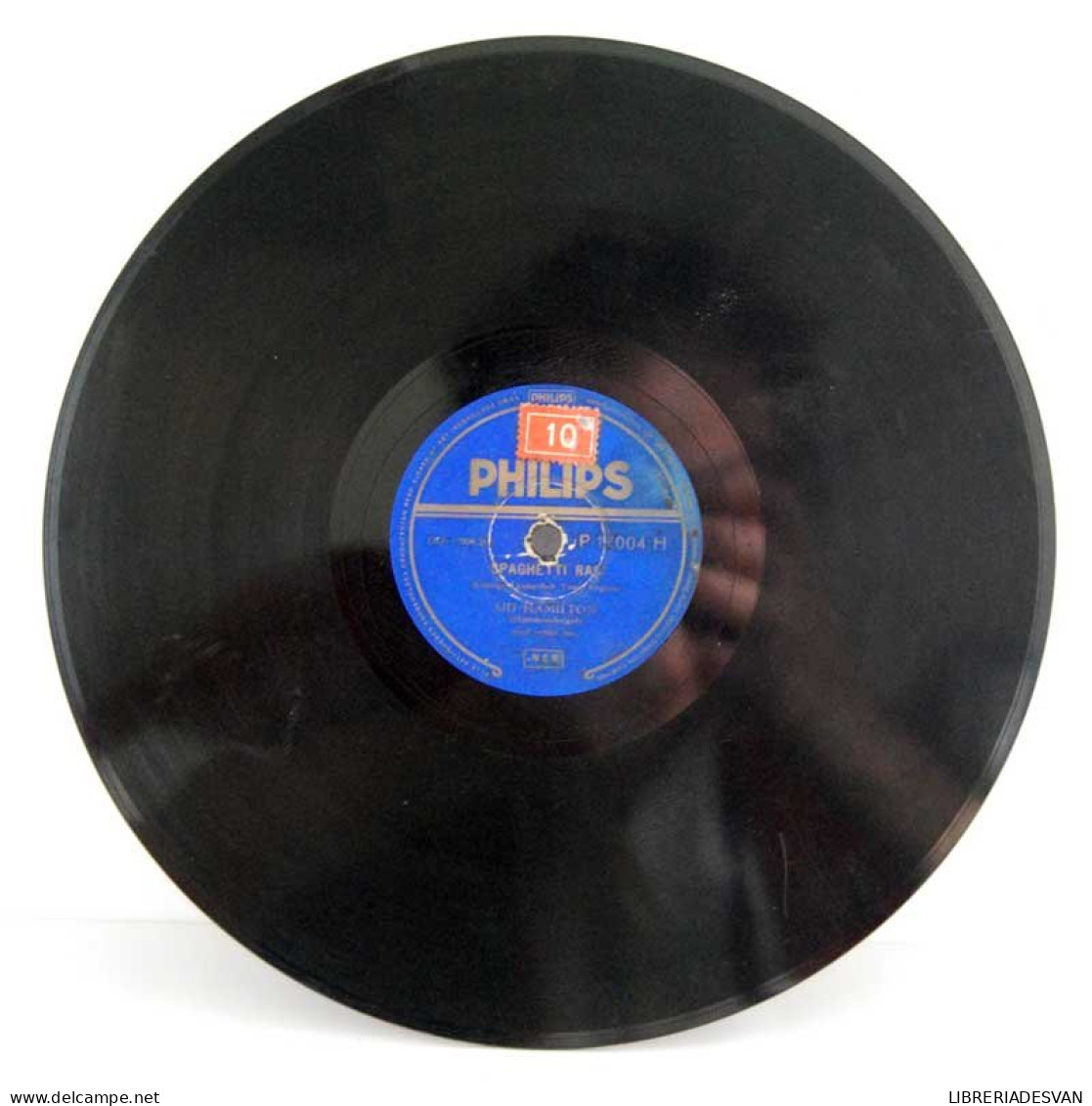 Sid Hamilton - Spaghetti Rag / The Choo Choo Samba. Disco De Pizarra P 17004 - 78 Rpm - Schellackplatten