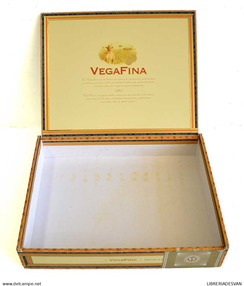 Caja De Puros Vacía 25 Prominentes Vegafina - Otros & Sin Clasificación