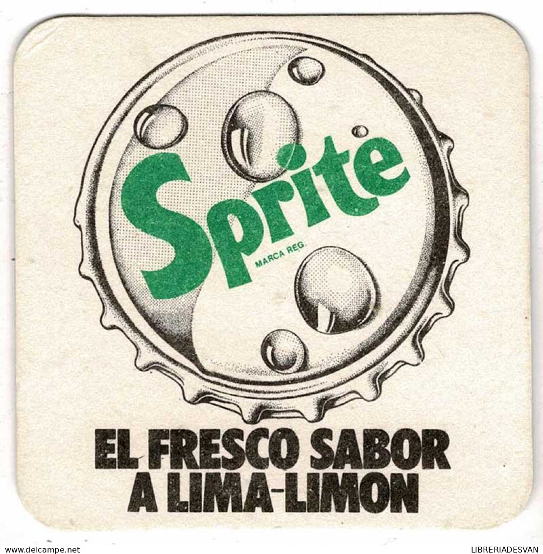 Posavasos Sprite. Años 80 - Sonstige & Ohne Zuordnung