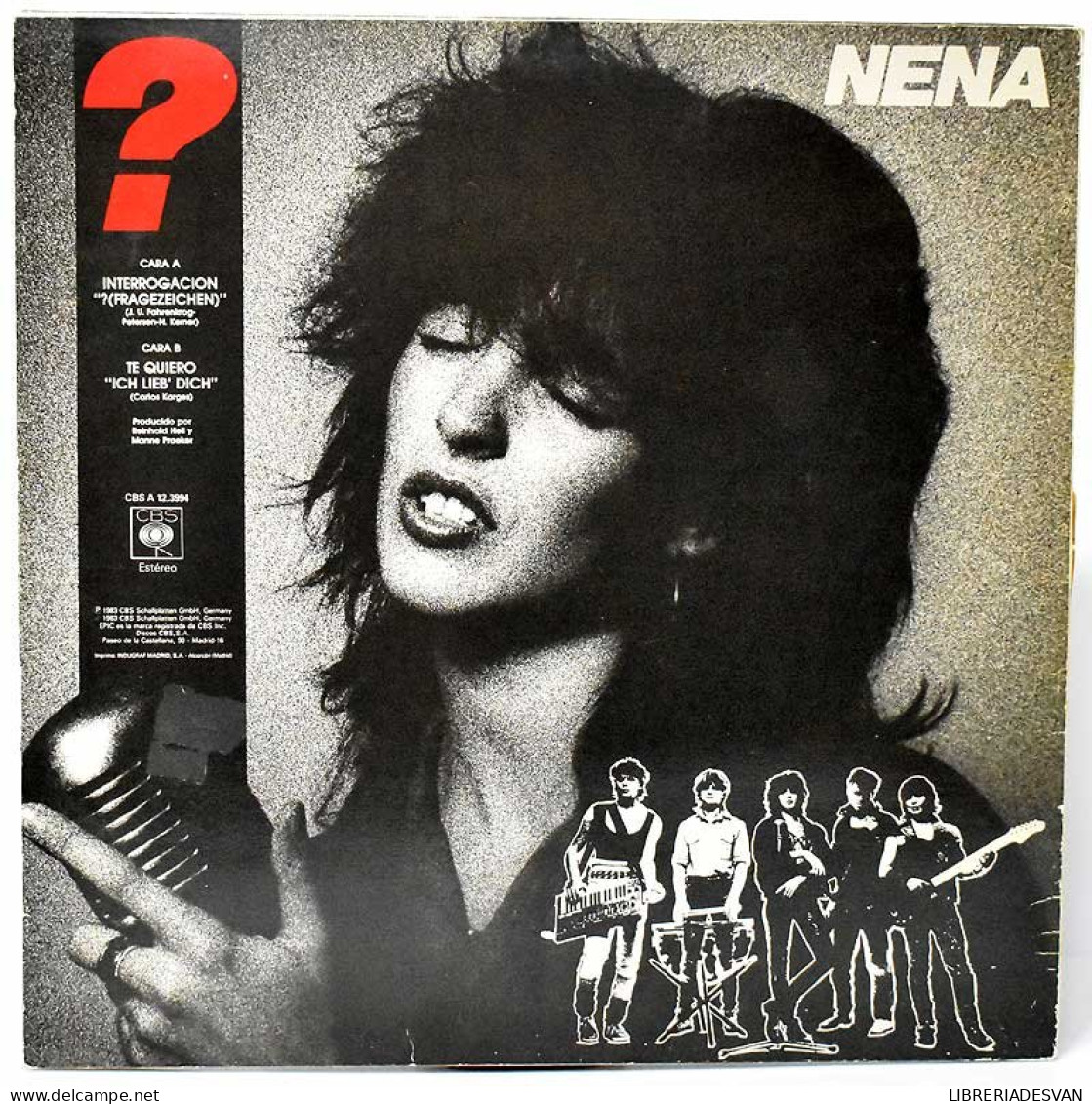 Nena - ? (Fragezeichen) Interrogación. Maxi Single - 45 G - Maxi-Single