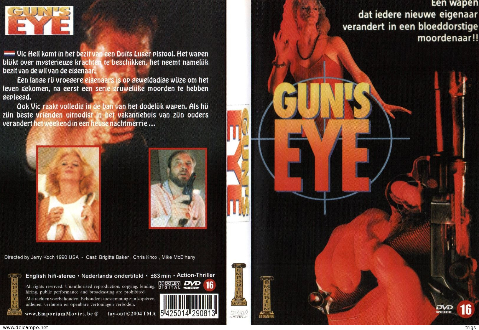 DVD - Gun's Eye - Horreur