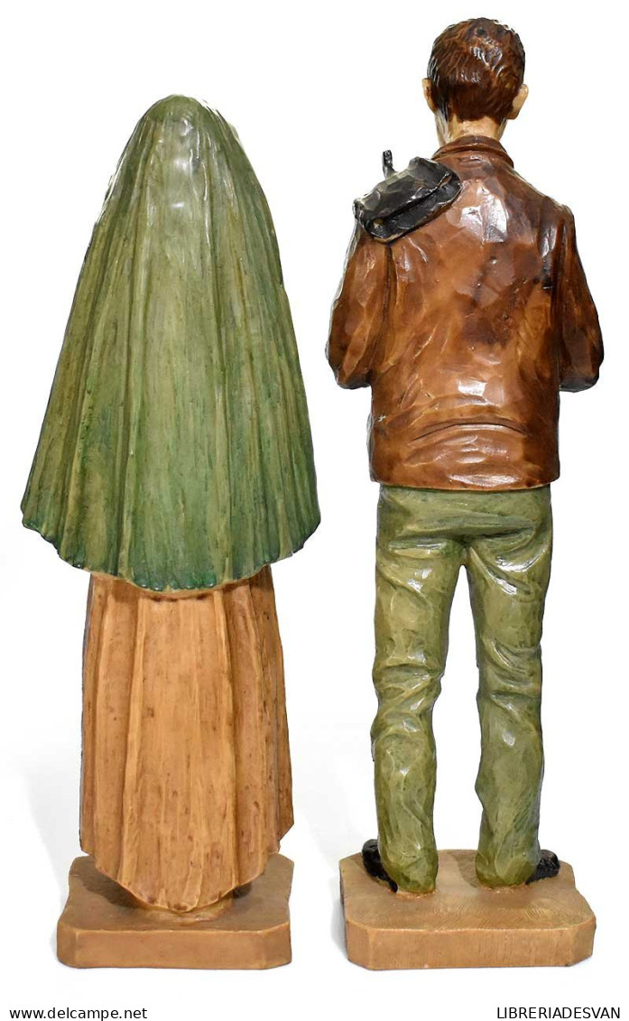 Figuras De Jacinta Marto Y Francisco Marto (Apariciones De Fátima) - Sonstige & Ohne Zuordnung