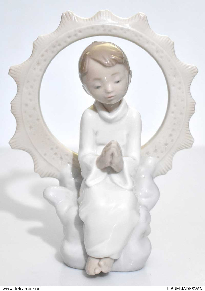 Figura De Porcelana Jesús Te Ama Lladró Nao 1445 - Otros & Sin Clasificación