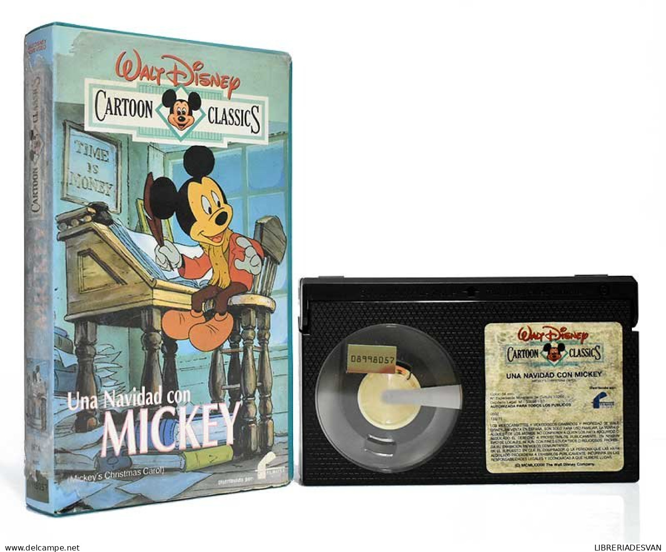 Una Navidad Con Mickey. Cartoon Classics. Beta - Otros