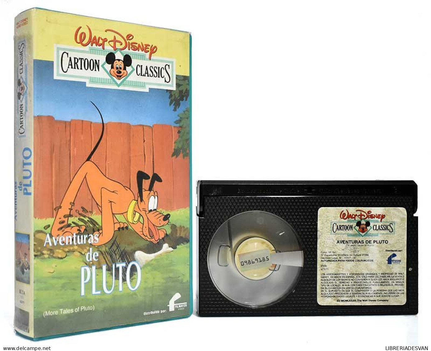 Aventuras De Pluto. Walt Disney. Cartoon Classics. Beta - Sonstige Formate