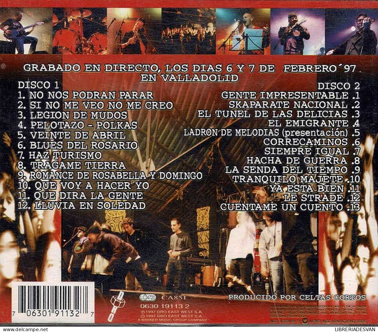 Celtas Cortos - Nos Vemos En Los Bares. 2 X CD - Rock