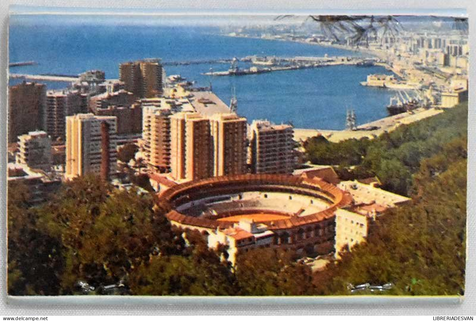 Caja Carterita De Cerillas Plaza De Toros De Málaga. Feria Agosto 1987. Sin Usar - Sonstige & Ohne Zuordnung