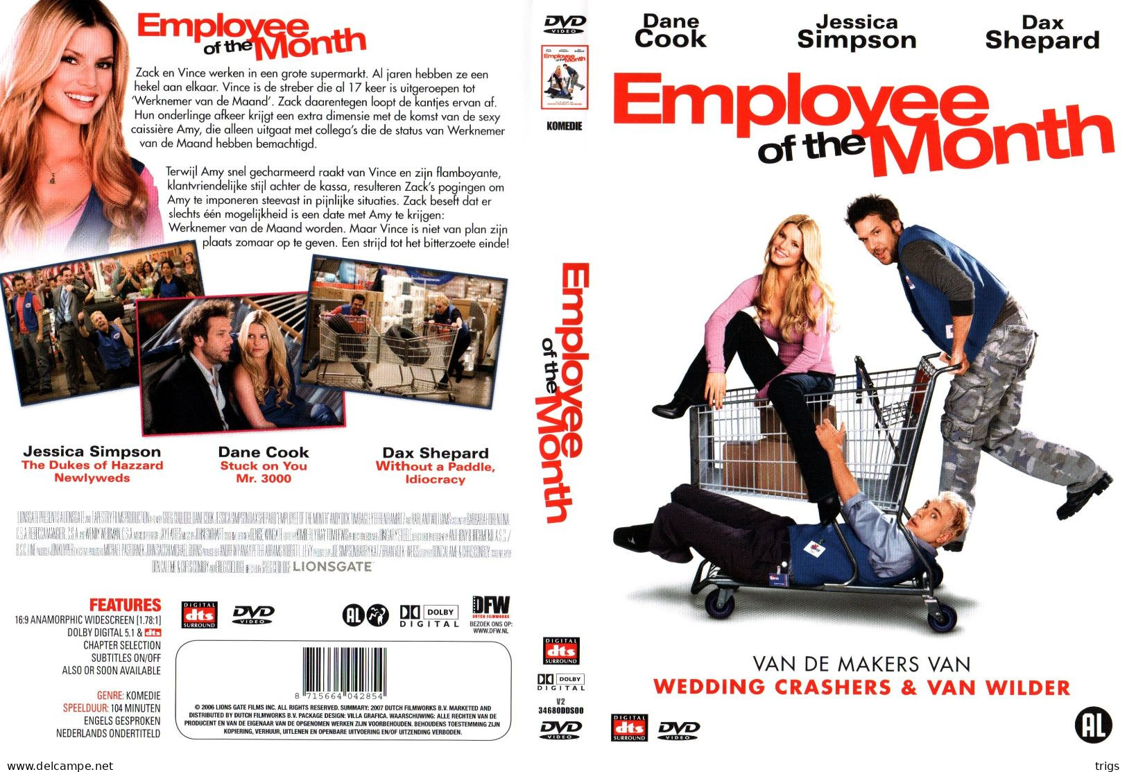 DVD - Employee Of The Month - Cómedia