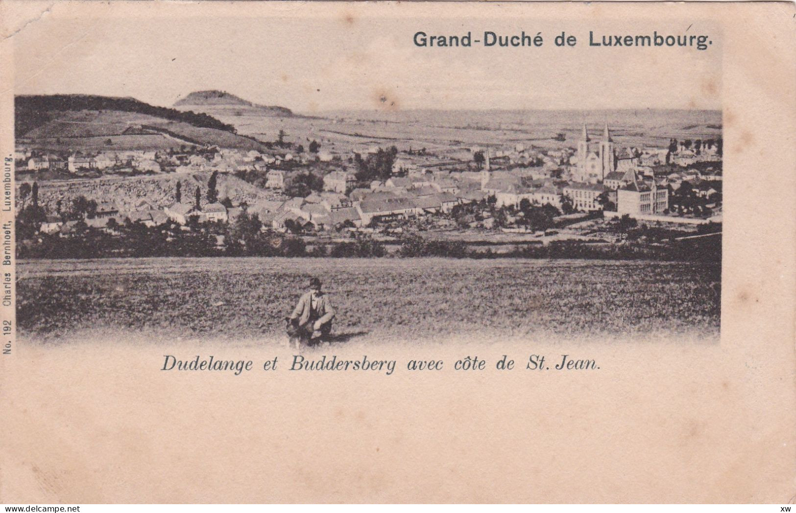 LUXEMBOURG - GRAND-DUCHE DE LUXEMBOURG - Dudelange Et Buddersberg Avec Côte De Saint-Jean - 15-03-24 - Esch-Alzette
