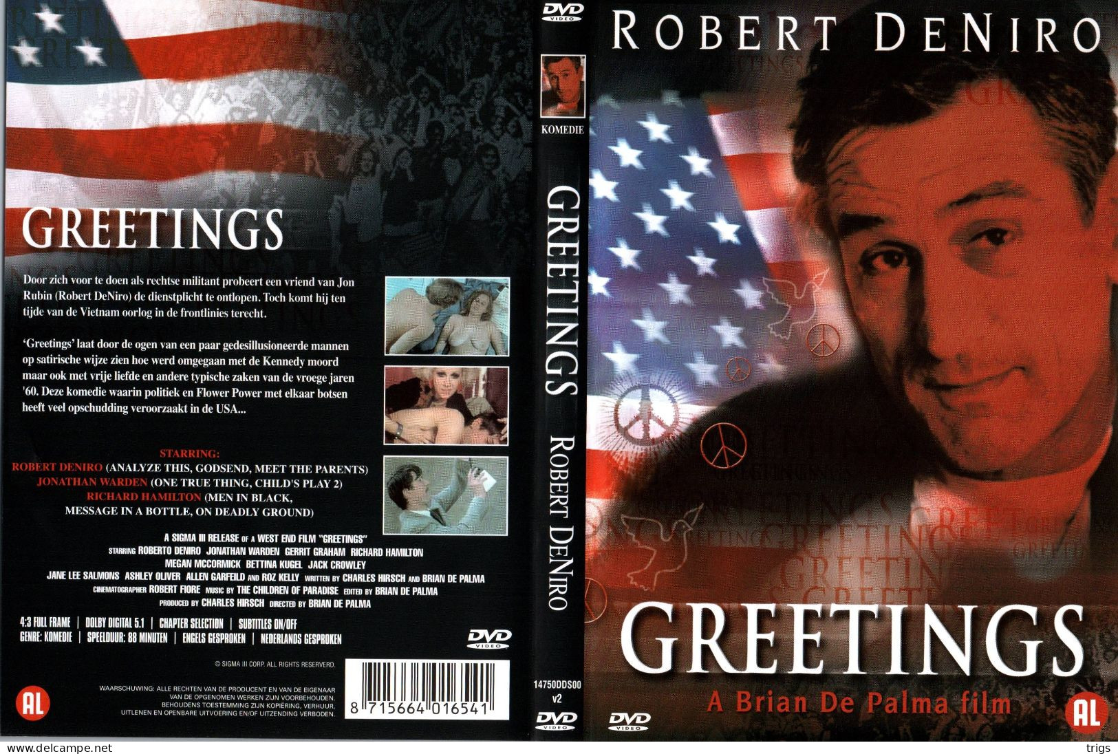 DVD - Greetings - Commedia