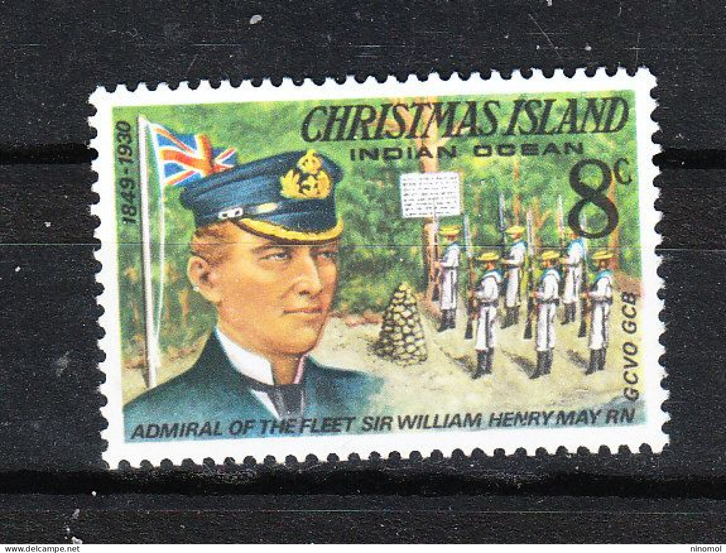 Christmas Islands  - 1978. Admiral W. May. Prese Possesso Dell' Isola Christmas Per UK. He Took Control Of Tsland. MNH - Militaria