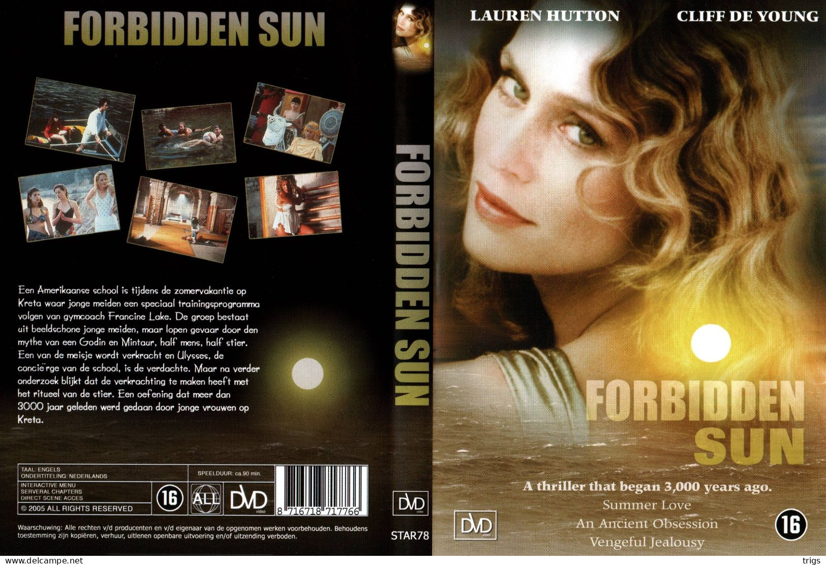 DVD - Forbidden Sun - Policiers