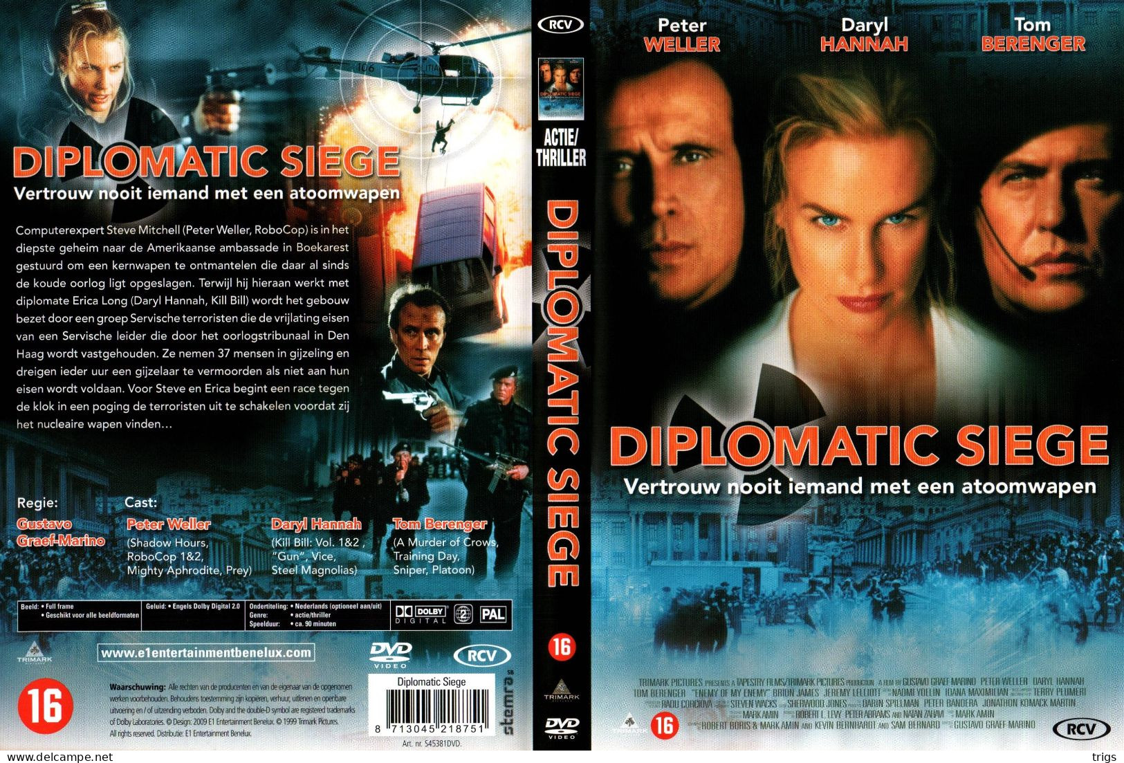 DVD - Diplomatic Siege - Crime