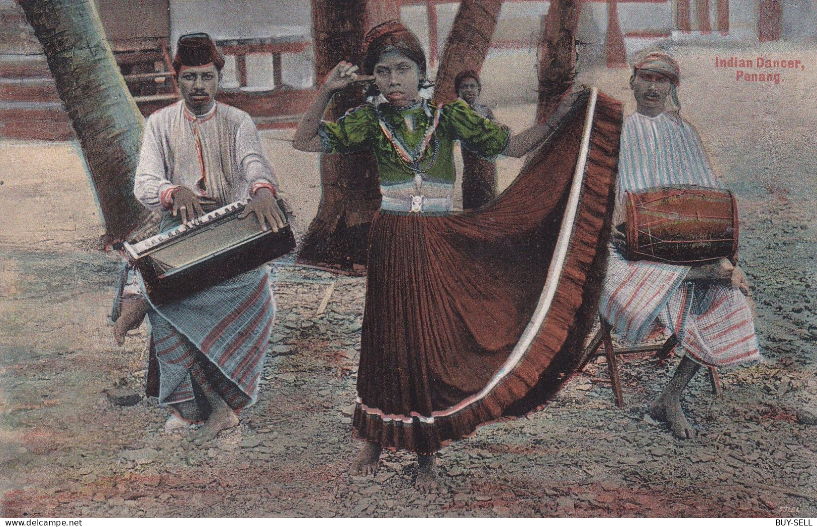 INDE - TRÈS RARE - PENANG - Indian Dancer - - India