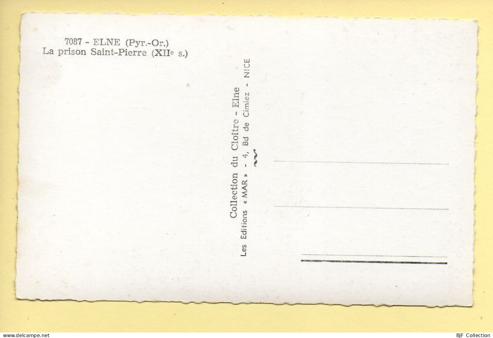 66. ELNE – La Prison Saint-Pierre / CPSM (voir Scan Recto/verso) - Elne