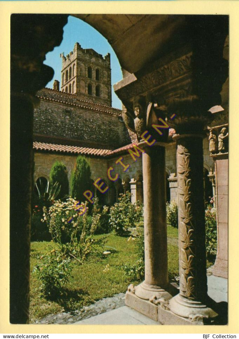 66. ELNE – Le Cloître XIIè / Clocher De La Cathédrale Sainte-Eulalie (voir Scan Recto/verso) - Elne