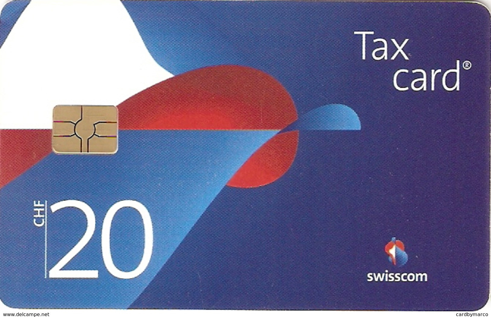 *SVIZZERA - SWISSCOM CORPORATE DESIGN 3* -  Scheda Usata (sc.10/2011) - Suisse