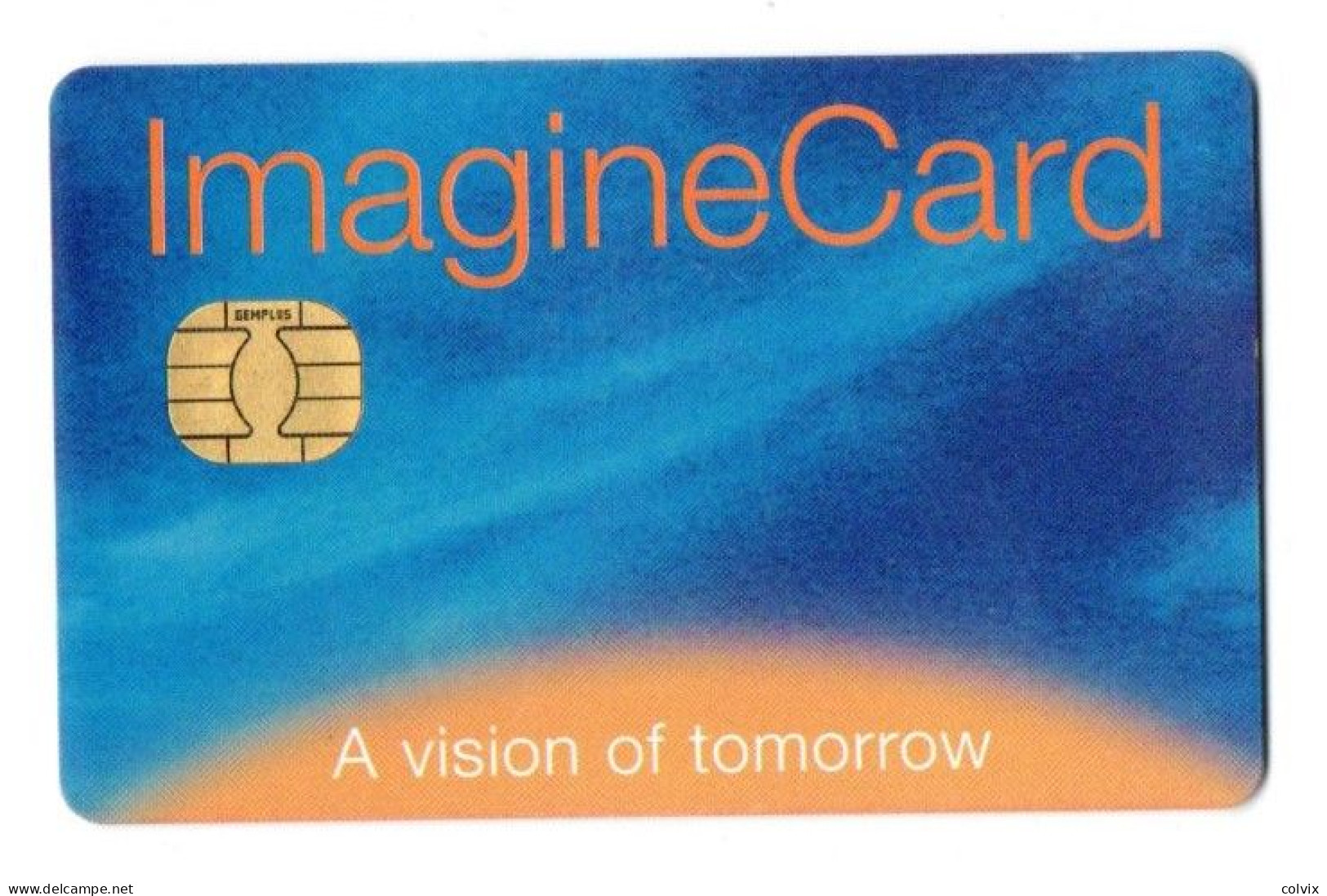 FRANCE CARTE A PUCE DEMO HEWLETT PACKARD IMAGINE CARD - Beurskaarten