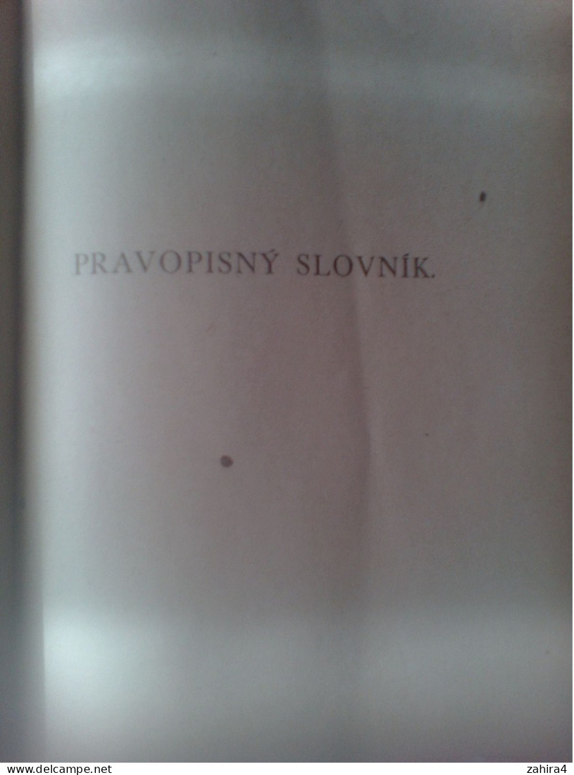 Slovene ? - En Temps De Guerre - Pravidla Slovenského Pravopisu - Vydala Matica Slovenska 1940 - Slavische Talen