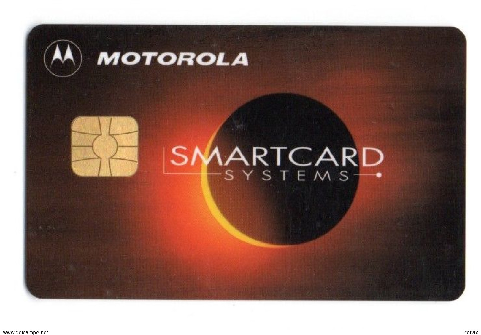 FRANCE CARTE A PUCE DEMO  MOTOROLA SMARTCARD ECLISPE - Cartes De Salon Et Démonstration