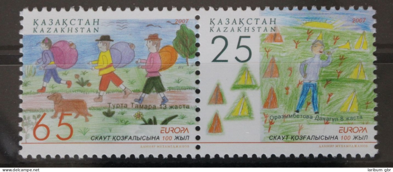 Kasachstan 580-581 Postfrisch Europa Pfadfinder #WL507 - Kazakhstan