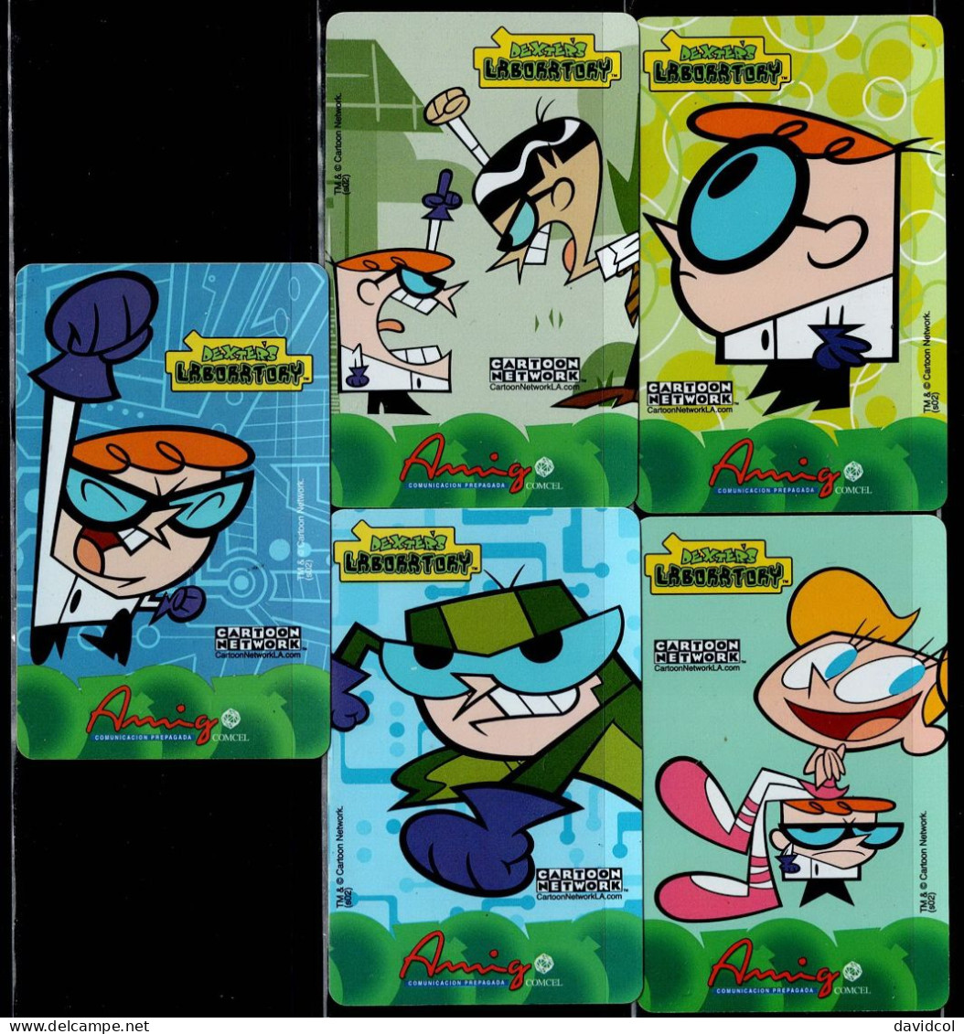 TT145-COLOMBIA PREPAID CARDS - 2004 - USED - AMIGO - DEXTER'S LABORATORY - (#3) - Colombia