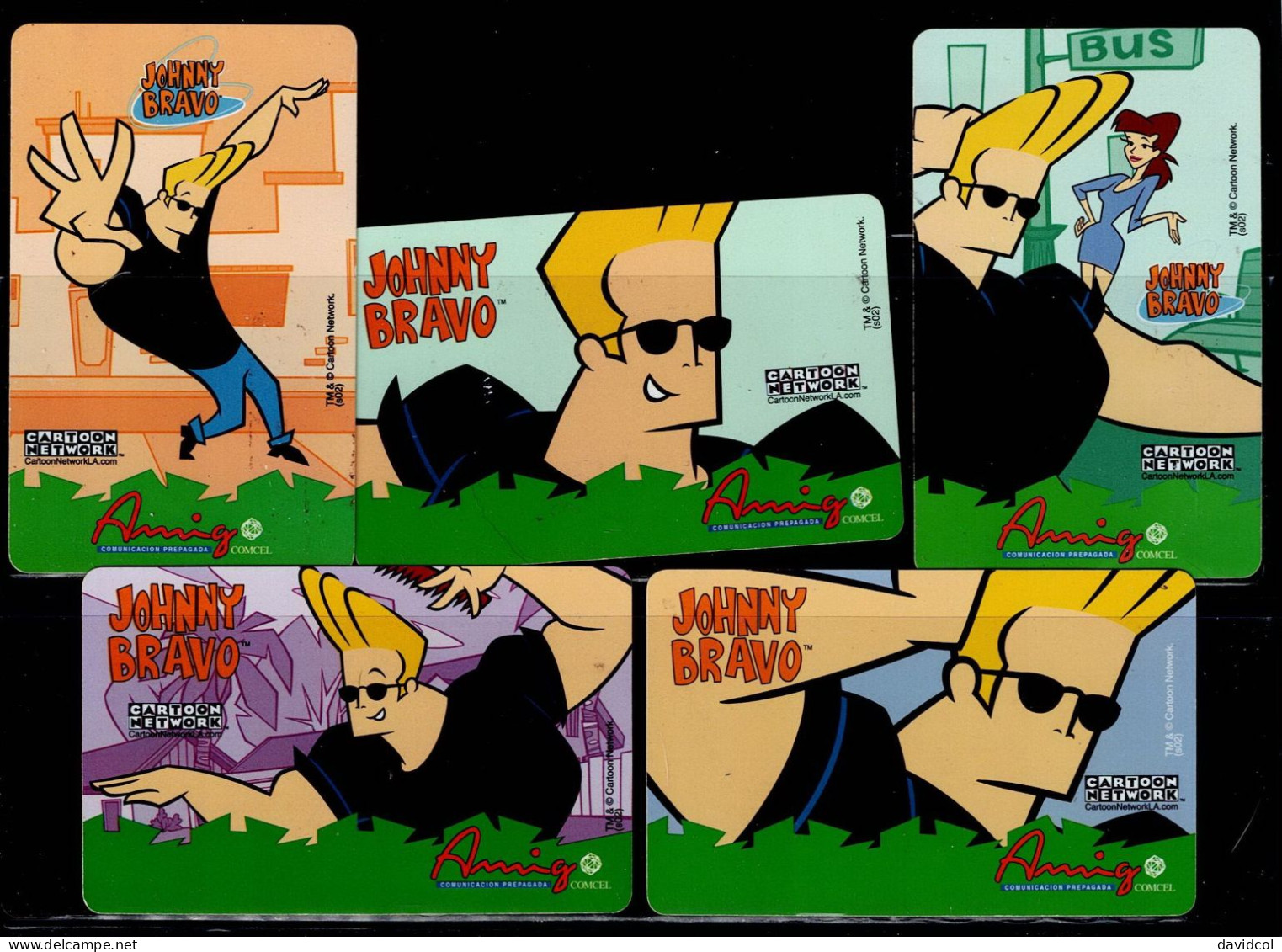 TT147-COLOMBIA PREPAID CARDS - 2004 - USED - AMIGO - JOHNNY BRAVO - (#2) - Kolumbien