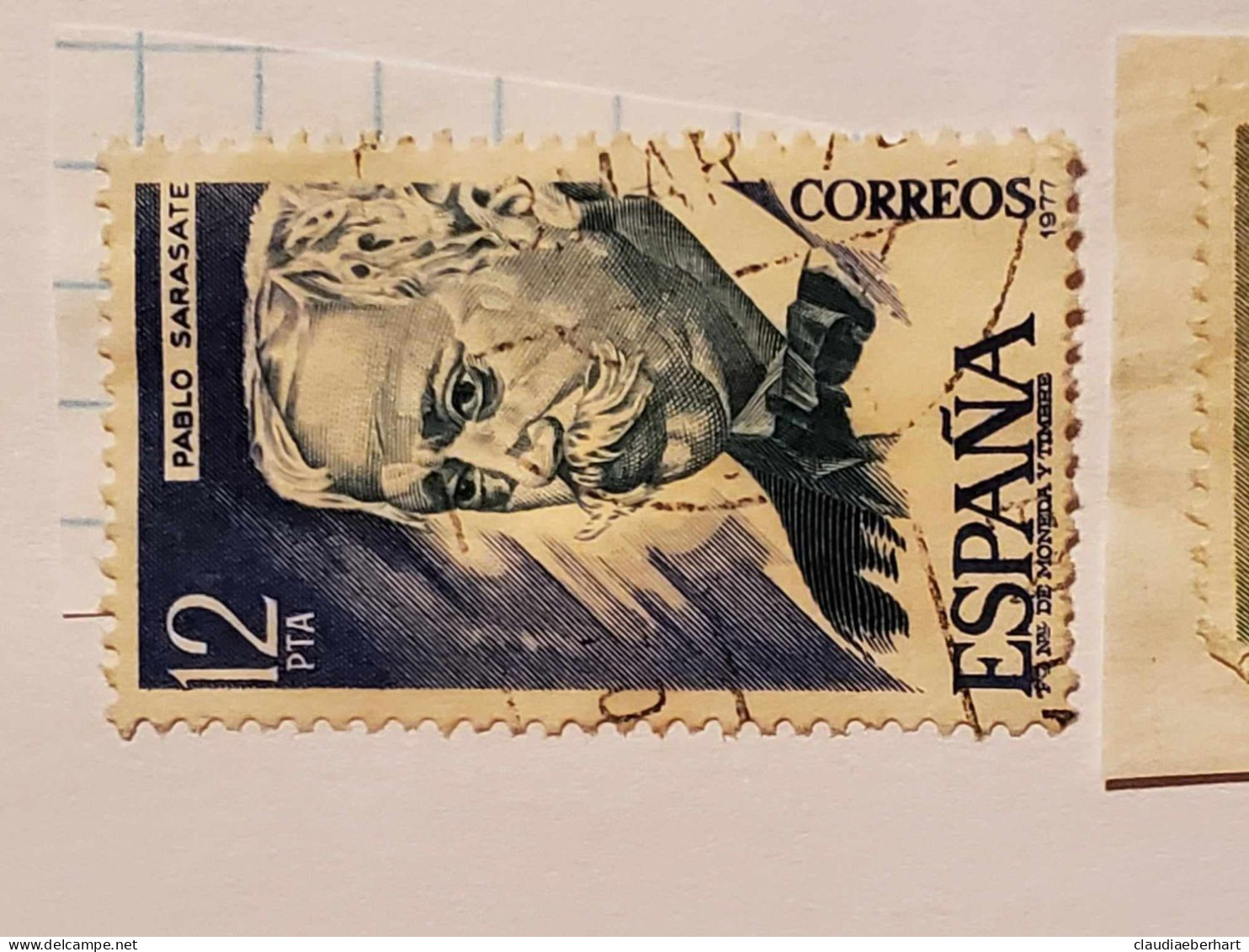 Pablo Sarasate - Used Stamps