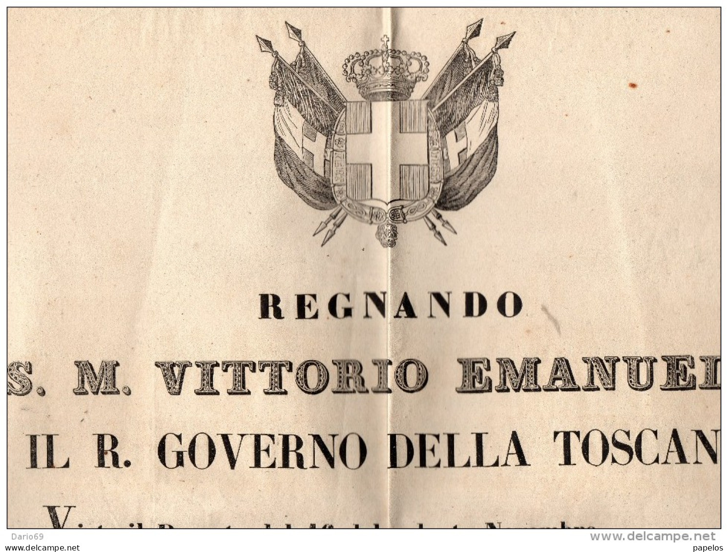 GRANDE MANIFESTO GOVERNO DELLA TOSCANA - Posters